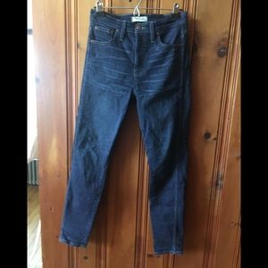 2/$50 Madewell 10" High Rise Skinny Jeans